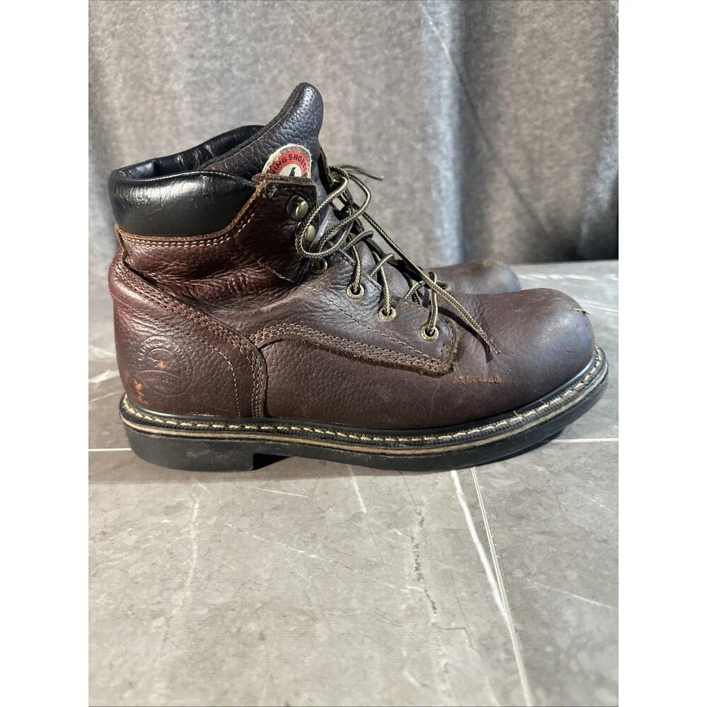 Red Wing Irish Setter Work Boots 83603 Oil And Slip Resistant Mens 9.5 D B15